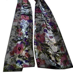 Floral Print Scarf